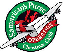 Operation Christmas Child Boxes Due!